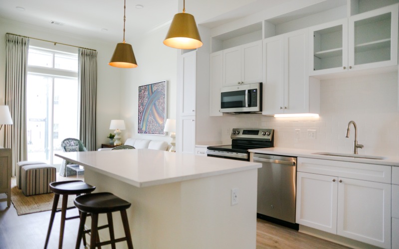 Your beautiful new home awaits - bright luxury finishes in every apartment home.